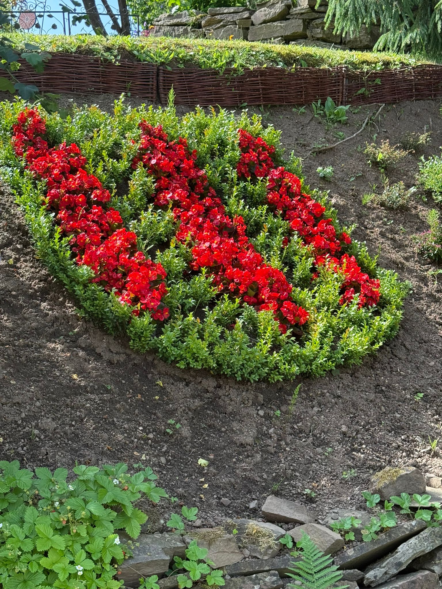 Weitläufige Gartenanlage